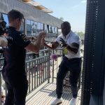 Terry Crews Instagram - Fun fact: @terrycrews is a legend. #f1 #hungariangp #skills Hungaroring Budapest