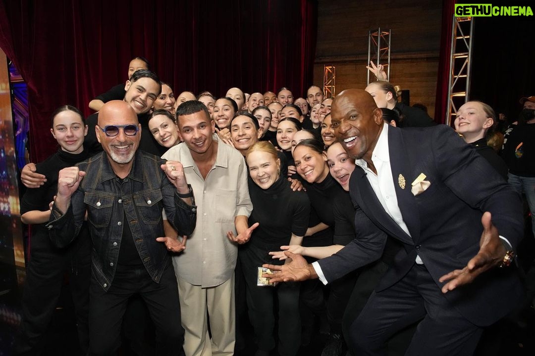 Terry Crews Instagram - Congrats Murmuration! Their EPIC audition secured them a trip to the #AGT live shows thanks to @HowieMandel's #GoldenBuzzer! 🎉🎉🎉