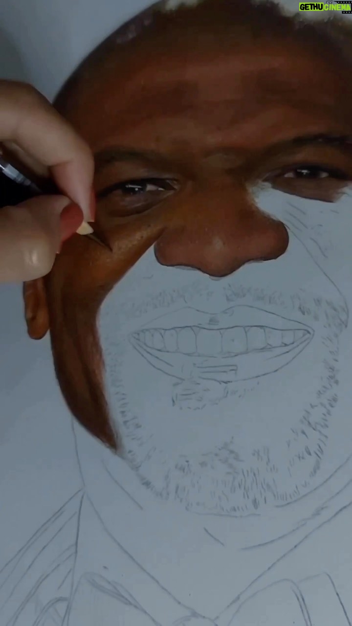 Terry Crews Instagram - AMAZING #AGT ART @millaborges.artes! Honored to see this and all the artwork everyone has created of me over the years. ❤️