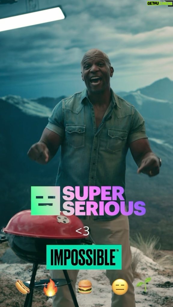 Terry Crews Instagram - Tonight is the night!! 🌭🔥🍔😐🌱 Tune in to @thetonyawards to see the first airing of my new company @superduperserious’s ad for @impossible_foods!! WHO IS HUNGRY!?!