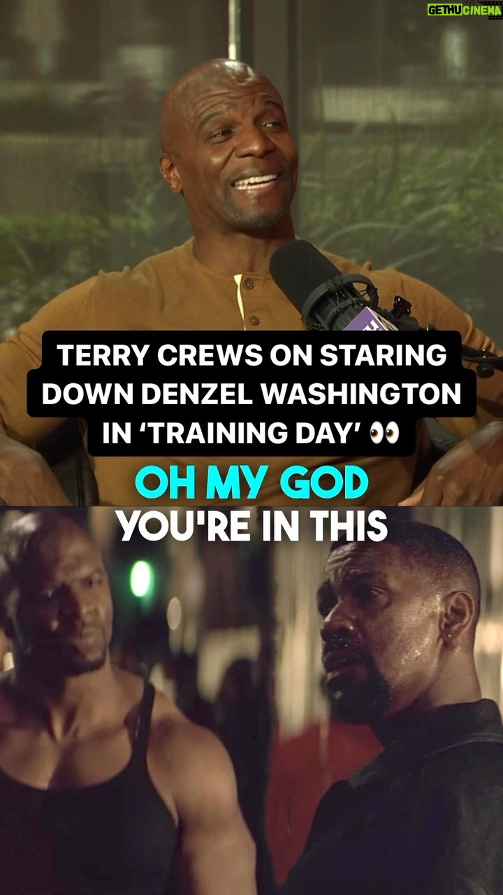 Terry Crews - 58.4K Likes - @terrycrews discusses getting to stare down Denzel Washington in the classic “King Kong” scene in ‘Training Day’
