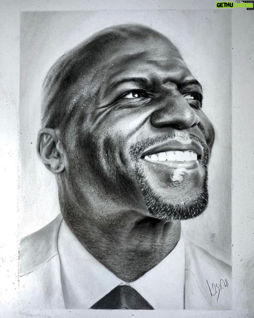 Terry Crews Instagram - Who’s watching @AGT with me tonight?!?! Thank you @lucastattoo99 for the AMAZING drawing!