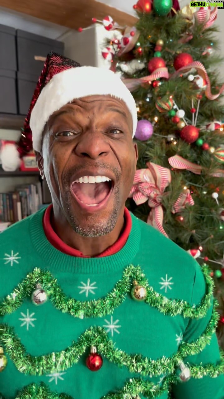Terry Crews Instagram - I could dance through a wall when @MariahCarey hits that high note!! #Christmas #ItsTime #TisTheSeason #christmastok