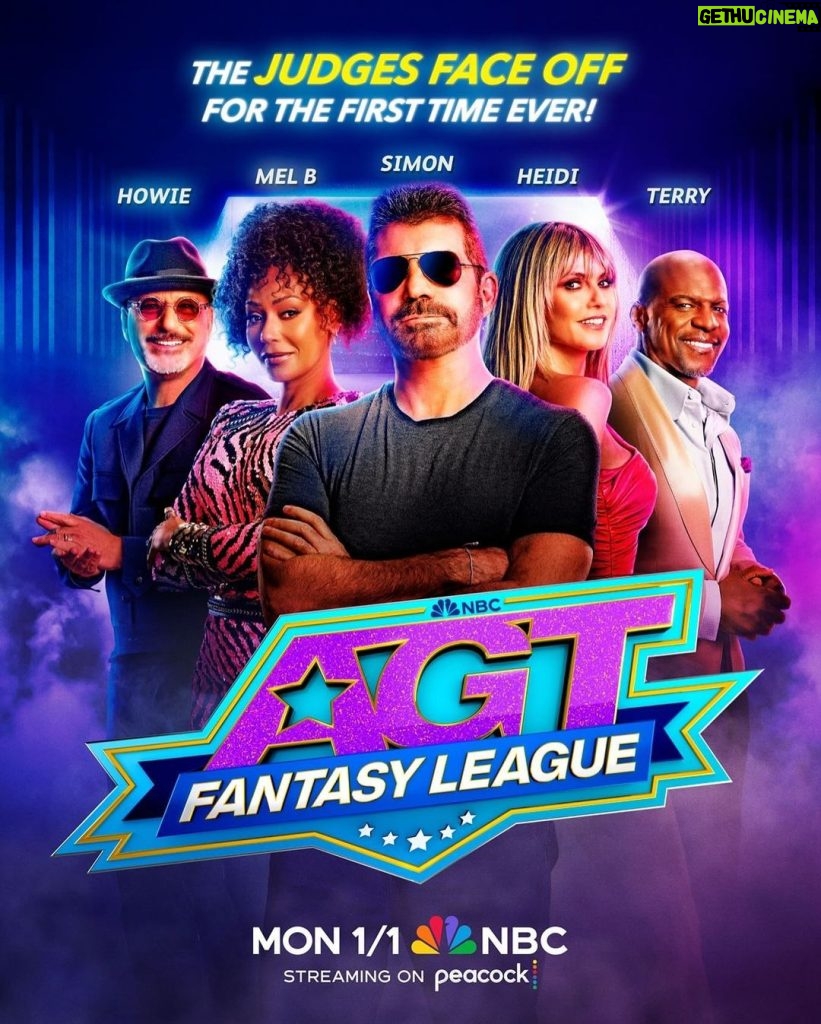 Terry Crews Instagram - The Judges are joining the competition. #AGT: Fantasy League premieres Monday, January 1 on @nbc and streaming on @peacock.