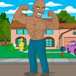 Terry Crews Instagram - Hey @terrycrews 👀💪🏾 #simpsons #terrycrews