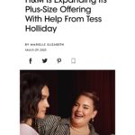 Tess Holliday Instagram - Over a year in the making and one of the most meaningful roles I’ve ever taken on!!! 😭 My heart is so full!!! Thank you to @voguemagazine for the exclusive and @marielle.elizabeth for the amazing piece! The team that I get to work with at @hm has made the amazing role I’ve stepped into even sweeter! @veganinfurs @ethantodd @js5n @dianawking @andrew.meissner Noah, Chloe, Megan, Donna, and my entire H&M family- the work you’ve put into this shows and I’m so honored to work alongside y’all! Thank you for genuinely caring about not only what I have to say, but for investing and prioritizing our plus size community. Today we created a runway for change for the rest of the fashion industry. Time to step up or move aside! Lastly thank you to my incredible team @intention.team @gabonsocial @maximilian_ulanoff and UTA- Liv & Erica especially for never thinking that my dreams are too ridiculous, and always believing in the work I’m doing. The best is yet to come! 💫 Gonna go cry happy tears now! 🥹😭💘 photos by @mitchlemos 🫶 makeup @rainbowchatman 🫶 hair @angelinapanelli 🫶