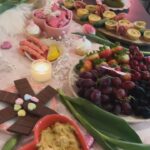 Tess Holliday Instagram - Last night was my annual Galentines Party & a time was had! 🎀 Any excuse to throw a party, celebrate love & eat a pickle tower 💅🏻🥒 #galentines #friends #galentinesparty #coquette #coquetteaesthetic #coquettefashion #charcuterie #love