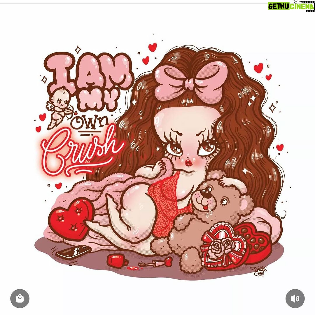 Tess Holliday Instagram - Happy Valentine’s Day!!!! Can you believe people say plus size girlies aren’t hot?! Lmaoooo plz! Love you! Hope you’re loving on yourself today! ❤️🔥🌹🥵❣️#valentines #happyvalentinesday #valentinesday #bemyvalentine #plussize #effyourbeautystandards #annanicolesmith #misspiggy #dolly #creed Los Angeles, California