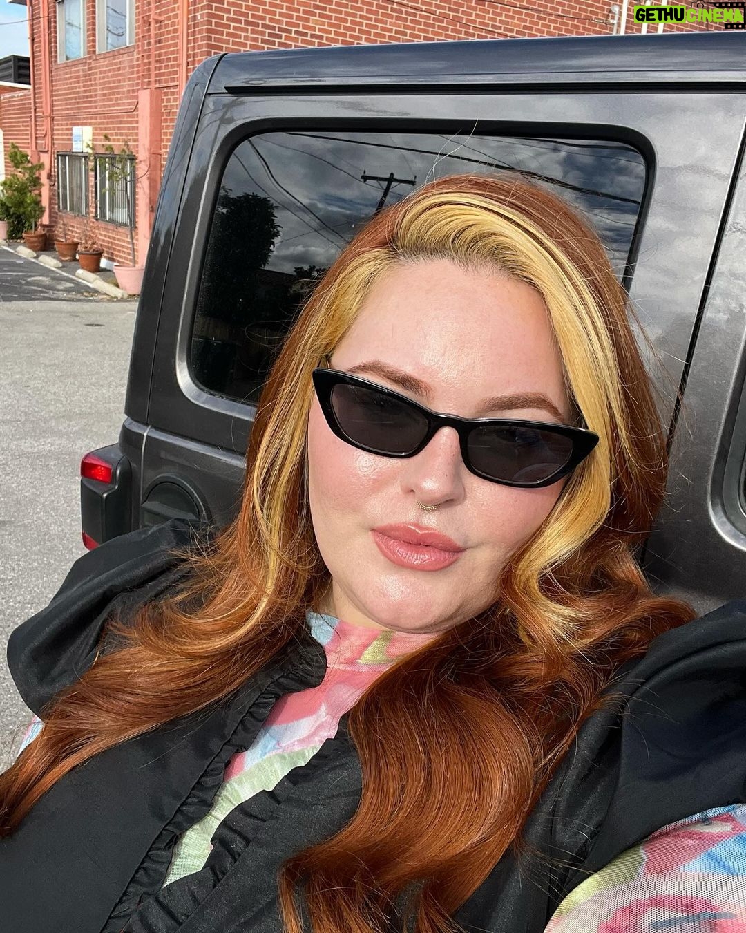 Tess Holliday Instagram - Mama is really in the streets this holliday (hehe) season & be prepared to be SICK of me!!!!! Thank you for having me @savagexfenty & to @chadkenyon @austinburnshair @olaplex for taking such good care of my hair!ā¤ļøāš„ā¤ļøāš„ā¤ļøāš„ #tistheseason #christmasparty #hohoho #effyourbeautystandards Los Angeles, California