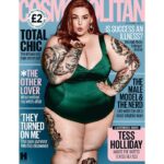 Tess Holliday Instagram - Phew, I’m literally a COSMO GIRL!! Can’t believe I’m saying that! 😭😭 Thank you @cosmopolitanuk & @farrahstorr for this incredible opportunity 🙏🏻 If I saw a body like mine on this magazine when I was a young girl, it would have changed my life & hope this does that for some of y’all 💕 Issue hits stands 8/31! 🎉🎉🎉🎉 Photo by the incredible @wattsupphoto #effyourbeautystandards London, United Kingdom