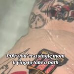 Tess Holliday Instagram – This song felt appropriate considering I haven’t used the bathroom alone for 18 years… wouldn’t have it any other way. (That’s a lie!) lol #momlife #momsofinstagram #singlemomlife #boymom #catsofinstagram #catmom