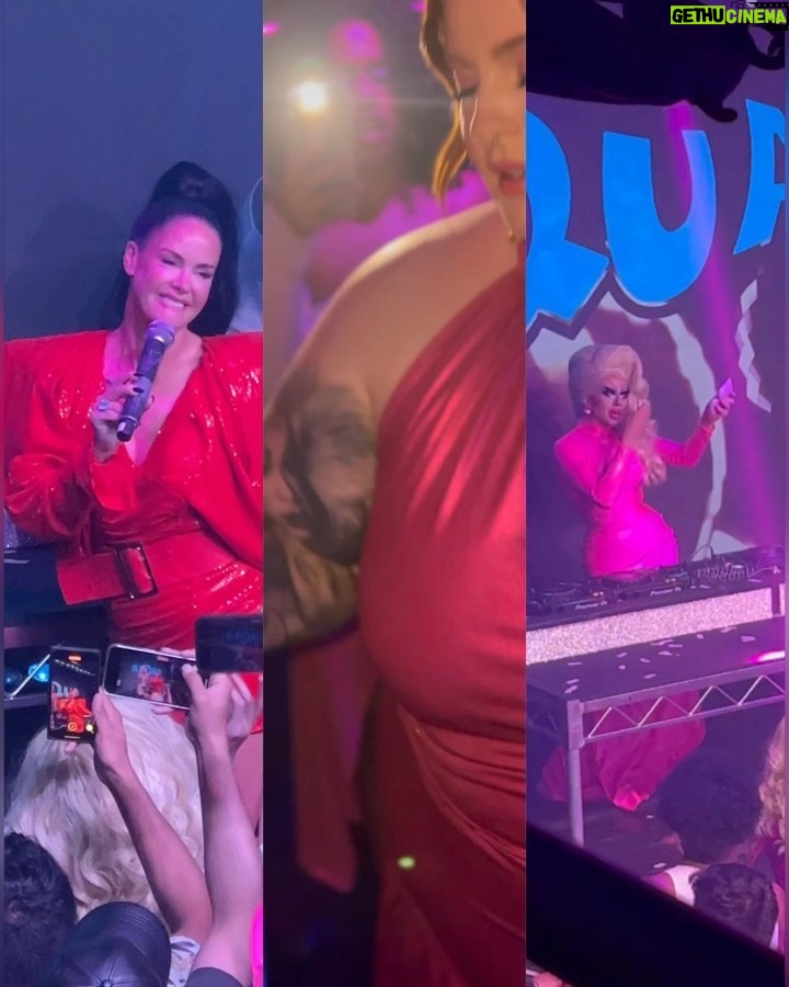 Tess Holliday Instagram - Still dreaming about my birthday, dancing to @aqua.dk alongside my wonderful friends, surrounded by bouquets from loved ones, slumber parties with my kiddos in a beautiful hotel, cherishing every passing moment with the awareness they are growing older. Amidst an abundance of so many breathtaking moments, my gratitude for life deepens. These experiences have been hard-earned, cultivating my capacity to love wholeheartedly and unconditionally. In this cherished space, self-awareness flourishes, and the unwavering recognition of my own inherent worthiness pervades. Sometimes I canβt believe my life turned out even better than my dreams, but then Iβm afraid it is a dream & Iβll wake up from it!π₯Ή Fat & Queer community changed my life, & continually reminds me just how loved I am. Turning 38 is already such a beautiful gift. Special thanks to @heartweho @palisociety for giving me the perfect pink Barbie bash! & to my glam- yβall ate it UP as always!! @angelinapanelli @makeupartistmichael π π©·π ππ©·ππ©·ππ©·π #cancerseason #cancerszn #julybaby #aqua #queerbbangel #comeonbarbieletsgoparty