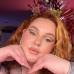 Tess Holliday Instagram – Happy New Year! 🍾🥳 My outfit last night was inspired by one of the biggest trends this new year: polka dots! 2012 me has been preparing for this lol🌟✨ #newyearsday #newyearseve #nye #2024trends #plussizestyle #plussizefashion #effyourbeautystandards
