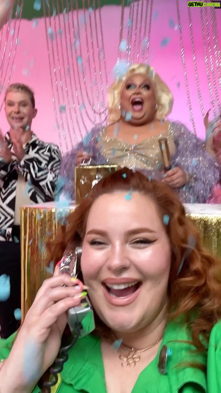 Tess Holliday Instagram - Yesterday we raised over 500k for @dragisntdangerous!!! 🥳 The room was so full of love, laughter & big hair! Thanks to everyone who called in ☎️ & donated, I loved laughing & crying with y’all! Drag isn’t dangerous, LGBTQIA folks aren’t the issue- hate is. Please continue to spread the word, vote in your local elections & love each other more than ever 🫶💖 #dragisnotacrime #dragisntdangerous #lgbtrights #transrightsarehumanrights #queerpride music is kaytranda- I don’t own this song, IG was being weird 🙃 Los Angeles, California