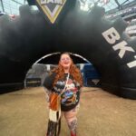 Tess Holliday Instagram - you can keep coachella, I’m a monster truck girl🤘🏻🛺🤣🛞 thank you as always to @thebillhorn & @marquecomm for making @monsterjam a tradition in our family & something we look forward to every year! I’m so glad my step mom got to experience it with us this time too & I want to publicly apologize bc she is still sad I didn’t introduce her to @sarahmgellar aka Daphne (Buffy to me🔪) 😩 hair @angelinapanelli duh tee @ebay vintage shorts @goodamerican purse @evilpork666 ❤️‍🩹 attitude baby jesus #monsterjam #monstertrucks #sofistadium #vintageclothing SoFi Stadium