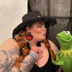 Tess Holliday Instagram – KERMIEEEEEEE!!!!!! Are you freaking out with me?!!! Yesterday I got to meet @kermitthefrog at @willienelsonofficial ranch for @luckreunion & it was one of the most iconic moments of my entire life! Kermit, Eric & his team were so amazing while I cried (hahahaha!) & I got to hug Kermie after! The Muppets were such a huge part of my childhood & y’all know how much @realmisspiggy shaped my life! These photos are what I call “framers” and I’m 💯plastering these all over my home! Thank you to my dear friends @tatefarmstx for making one of my wildest dreams a reality!!!!!!!!!!!!!!!!!!!!!!!!!! I told myself this year that I was going to say yes to everything, and I’m so glad tagging alone with @melissatatetx to the Luck Reunion was one of them! Now excuse me while I sob 😭🤠💘 #kermit #kermitthefrog #themuppets #willienelson #willienelsonandfamily #lucktexas #misspiggy Texas
