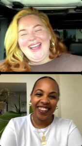 Tess Holliday Instagram - Ep 4 @diverse.a.tea with @zenysworld from @pinterest 🫶 I love Pinterest for so many reasons, & the work they are doing in the inclusivity space is revolutionary! I had so much fun chatting with Zeny & can’t wait for even more diversity & fun nails next year! 🩷 @pinterestcreators ✨#diverseatea #pinterest #pinterestinspired #effyourbeautystandards
