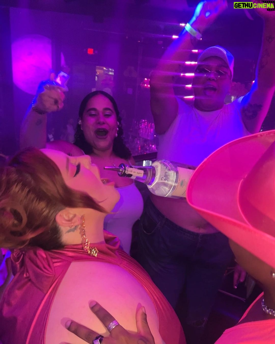 Tess Holliday Instagram - Still dreaming about my birthday, dancing to @aqua.dk alongside my wonderful friends, surrounded by bouquets from loved ones, slumber parties with my kiddos in a beautiful hotel, cherishing every passing moment with the awareness they are growing older. Amidst an abundance of so many breathtaking moments, my gratitude for life deepens. These experiences have been hard-earned, cultivating my capacity to love wholeheartedly and unconditionally. In this cherished space, self-awareness flourishes, and the unwavering recognition of my own inherent worthiness pervades. Sometimes I canβt believe my life turned out even better than my dreams, but then Iβm afraid it is a dream & Iβll wake up from it!π₯Ή Fat & Queer community changed my life, & continually reminds me just how loved I am. Turning 38 is already such a beautiful gift. Special thanks to @heartweho @palisociety for giving me the perfect pink Barbie bash! & to my glam- yβall ate it UP as always!! @angelinapanelli @makeupartistmichael π π©·π ππ©·ππ©·ππ©·π #cancerseason #cancerszn #julybaby #aqua #queerbbangel #comeonbarbieletsgoparty