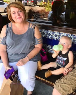Tess Holliday Instagram - Happy 7️⃣th Birthday to my sunshine Bowie!! (It was actually yesterday but I was busy with a surprise party- swipe to see his reaction🥹) I swear you’ve lived 1000 lives before you came into ours because you are wise beyond your 7 years. You are kind, empathetic, funny, brave, & an absolute daredevil. You make me live life to the fullest, & have taught me so much in your short time on this earth. You love Legos, Black Sabbath & Guns N Roses (just like you @evilpork666 ❤️‍🩹), Pokémon- especially Squirtle), your kitties, pranks & adventures. 

I didn’t want to be a single mom again, but forever grateful to my sister @razor_heartz for helping me raise my bubbas & never once complaining. Love you Jojo & love you my sweet Bo Bear 💛#birthdaystagram #momlife #pokemonbirthday #surprisebirthday #singlemomwinning #takesavillage #junebaby