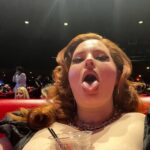 Tess Holliday Instagram - Took my girls to see Danzig sing Elvis in Vegas 🖤🤘🏻#danzig #danzigsingselvis #tropicana #daddydanzig #girlsweekend Tropicana Las Vegas