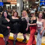 Tess Holliday Instagram - Took my girls to see Danzig sing Elvis in Vegas 🖤🤘🏻#danzig #danzigsingselvis #tropicana #daddydanzig #girlsweekend Tropicana Las Vegas