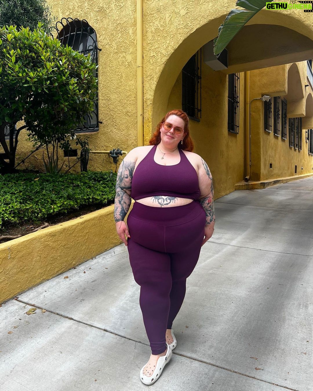 Tess Holliday Instagram - Moving my body daily in nature. Friends who show tf up. Buying myself flowers. Prioritizing what prioritizes me. Soft girl era. Boundaries. Sunshine on my skin. Finally giving myself more than what I give others 🫶 West Hollywood, California