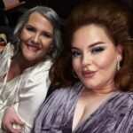 Tess Holliday Instagram - I never wanted to be a mom. I never thought about having a family, or even growing old. When I did have moments where I envisioned my future it was always Samantha from SATC, but make it fat. So much of my life was spent in survival mode, and being a young, single mom wasn’t my first, second or even third choice. Becoming a mom at 20 was a wild ride 😵‍💫 I loved my oldest, provided for him, but emotionally showing up was a struggle. How do you care for a literal human being when you don’t know how to care for yourself? By the time Bowie came along, I felt more confident as a parent, and in who I was. Healing, age, privilege and to be honest- cannabis, has helped me be a better mom to both my boys. Forgiving myself for mistakes I wouldn’t have made if I knew better was freeing as well. My children live in a home where we keep no secrets, they know about consent, body autonomy, protecting Black and trans folks, and that nothing is off limits to talk about. When they look back at their childhoods, I hope they understand I did my best, and that I’m actually way cooler than they realized. 🥸 I never wanted to be a mom, but I’m so glad I’m one ❤️ and equally as glad that I have two amazing moms! 😭 Whatever kinda mom you are, even if you are reparenting your own damn self, I’m proud of you. If you’re mourning today, I love you. Today is such a mixed bag for so many and I hope you were able to be kind to yourself whatever it looks like for you. #mothersday #latergram #forgiveness #healing
