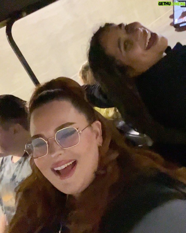 Tess Holliday Instagram - you can keep coachella, I’m a monster truck girl🤘🏻🛺🤣🛞 thank you as always to @thebillhorn & @marquecomm for making @monsterjam a tradition in our family & something we look forward to every year! I’m so glad my step mom got to experience it with us this time too & I want to publicly apologize bc she is still sad I didn’t introduce her to @sarahmgellar aka Daphne (Buffy to me🔪) 😩 hair @angelinapanelli duh tee @ebay vintage shorts @goodamerican purse @evilpork666 ❤️🩹 attitude baby jesus #monsterjam #monstertrucks #sofistadium #vintageclothing SoFi Stadium