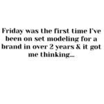 Tess Holliday Instagram - Friday was the first time I’ve been on set modeling for a brand in over two years (it was a great experience) and it got me thinking: When are we “too big” to find the value in ourselves? for others to find the value in us? to model high end or walk runways in a non performative way? to be seen as more than a “before” photo? to be loved? valued? respected??? I never fathomed when I had the word “supermodel” and “ pioneer” attached to me that over a decade later I would still be looking around wondering when the industry was going to stop telling me my body still isn’t for fashion. Everyone wants my opinion on how the fashion industry is evolving and why are we still aren’t seeing major change, while simultaneously continuing to use the same body types and erasing the word plus size for “curvy” so there isn’t any confusion. Fat is still “bad” and we are punished for it constantly. I’m hopeful things will shift, I just wish our culture wasn’t so afraid of seeing plus size and fat bodies existing, happy, thriving and unbothered. I wish brands didn’t think using bodies like mine once in a while was “inclusive” or revolutionary. In the mean time, here’s to all of us that are told we too much, too fat, too loud, too disabled, too queer, too Black, too tattooed, too old, too opinionated, too radical, too soft, too ____________- I’m glad you’re here & ily💐 #effyourbeautystandards