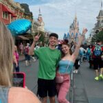 Théo Medon Instagram - Meu primeiro dia e minha primeira vez em um parque da Disney! 💫💙🎉 Que isso mundão, isso é lindo demais! Tudo perfeito @meu.sonho.magico #theomedon #meusonhomagico #disneyworld Magic Kingdom At Walt Disney World