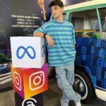 Théo Medon Instagram - Tarde de hoje conhecendo @meta 💫♾️ >>> e foi com quem? (foto 4😝) #theomedon #instagram