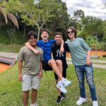 Théo Medon Instagram - caminhando pro primeiro single… @quatrok.oficial @henriquebonadio @pedromiranda.oficial @omurinha #theomedon #quatrok