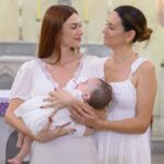 Thaila Ayala Instagram - Que alegria poder te batizar minha filha, você que é presente de Deus, Milagre de Cristo, Propósito do Espírito Santo! Que eu tenha sabedoria para estar sempre do teu lado lhe guiando para o caminho do Pai, que eu possa ser seu exemplo na Fé!
