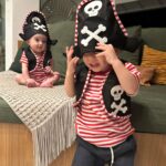 Thaila Ayala Instagram - Não tenho maturidade NENHUMAAA!!! Meus piratas mais lindos da minha vidaaaa INTEIRAAA!