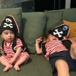Thaila Ayala Instagram - Não tenho maturidade NENHUMAAA!!! Meus piratas mais lindos da minha vidaaaa INTEIRAAA!