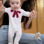 Thaila Ayala Instagram - Completou 6 meses como? Andando pela casa toda, não quer saber de outra coisa, fica brabaaa se a gente senta com ela!