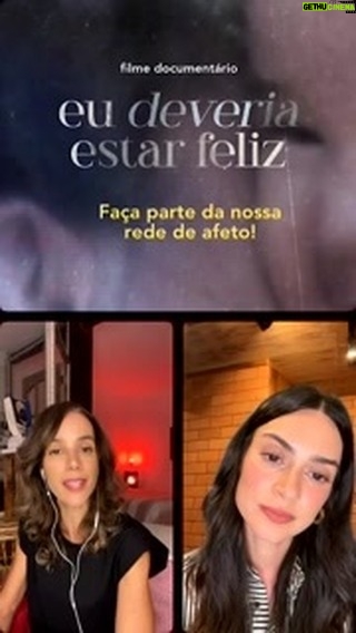 Thaila Ayala Instagram - Sou mãe e agora? Tivemos o presente de ouvir a jornada de @thailaayala e @karlatenoriome (personagem do filme) sobre a maternidade. Se você não pôde assistir a live, aqui está. Vamos juntas!!