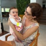 Thaila Ayala Instagram - Finalmente esse encontro TÃO esperado de Tete com Vovó Nice, e não tinha como ser mais especial comemorar seu dia grudadinha em você! Te amo! Obrigada por tudo!