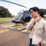 Thanapob Leeratanakachorn Instagram - First time in Sydney,⁣ First time helicopter🚁🤩⁣ ⁣ #CartierSydney⁣⁣ #CartierHighJewellery