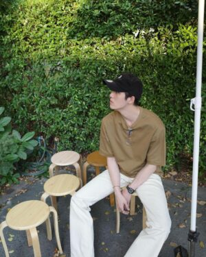 Thanapob Leeratanakachorn Instagram - 🧢🌤️🌳☕️