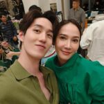 Thanapob Leeratanakachorn Instagram - So happy ;) Thank you P’ @panglamsam and P’A for hosting a lovely party last night kub. ดีใจที่ได้เจอทุกคนนะคร้าบ สนุกมากครับเมื่อคืน😆🤩