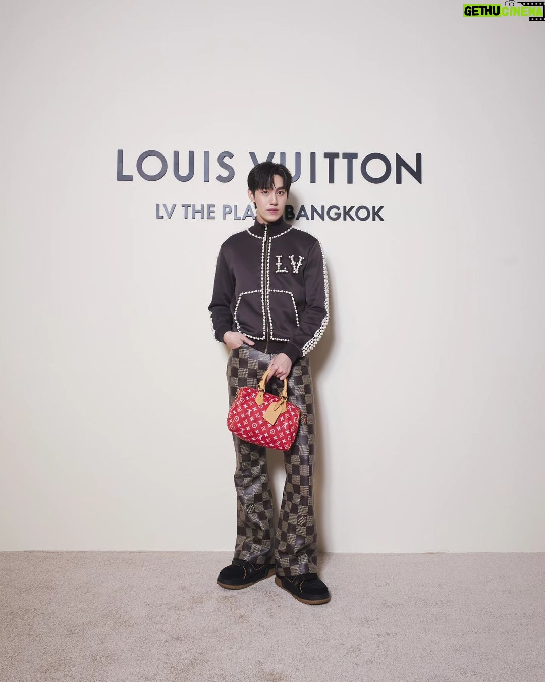 Thanapob Leeratanakachorn Instagram - A must see destination in BKK Embark on a journey of refined lifestyle and immerse into the world of Louis Vuitton in the distinguished setting of LV The Place Bangkok #LVThePlace @louisvuitton