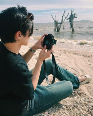Thanat Lowkhunsombat Instagram - แดดมันจ้าาซะเหลือเกิน 🌞📷