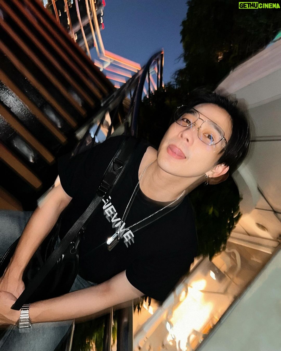 Thanat Lowkhunsombat Instagram - Men In Black 🖤