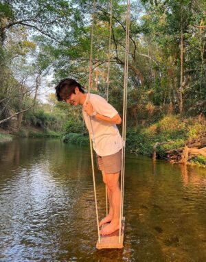 Thanat Lowkhunsombat Instagram - ท่ามกลางธรรมชาติ 🌿🐟🦆