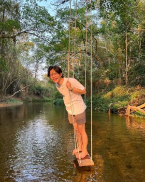 Thanat Lowkhunsombat Instagram - ท่ามกลางธรรมชาติ 🌿🐟🦆