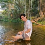 Thanat Lowkhunsombat Instagram – ท่ามกลางธรรมชาติ 🌿🐟🦆 Villa Moreeda