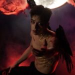 Thanatsaran Samthonglai Instagram - I’m too cute to spook !! 😈 #halloween2023 #halloween