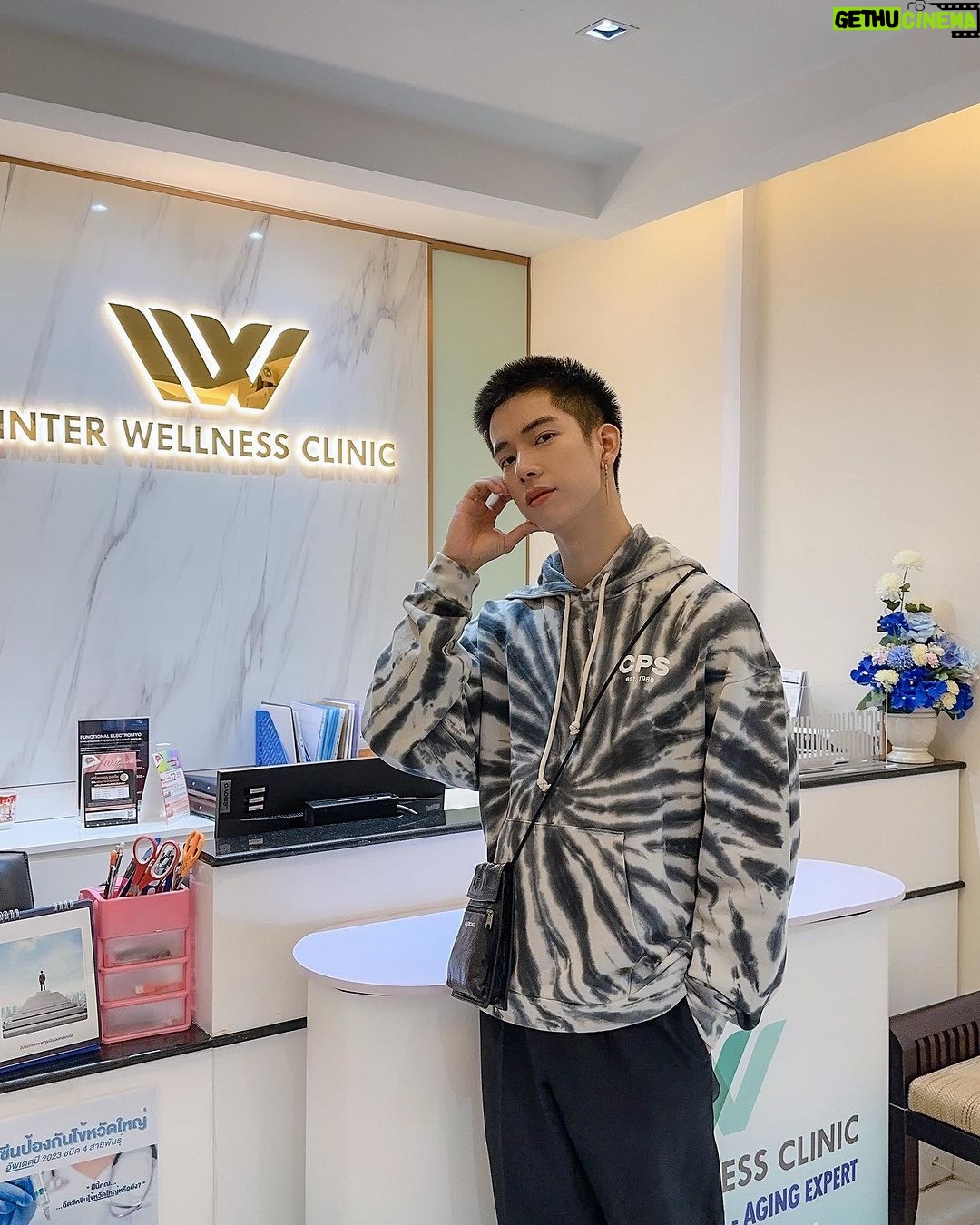 Thanatsaran Samthonglai Instagram - Thank you for @interwellnessclinic คุณหมอดูแลดี ประทับใจมากครับ 🤍🐻 #interwellnessclinic