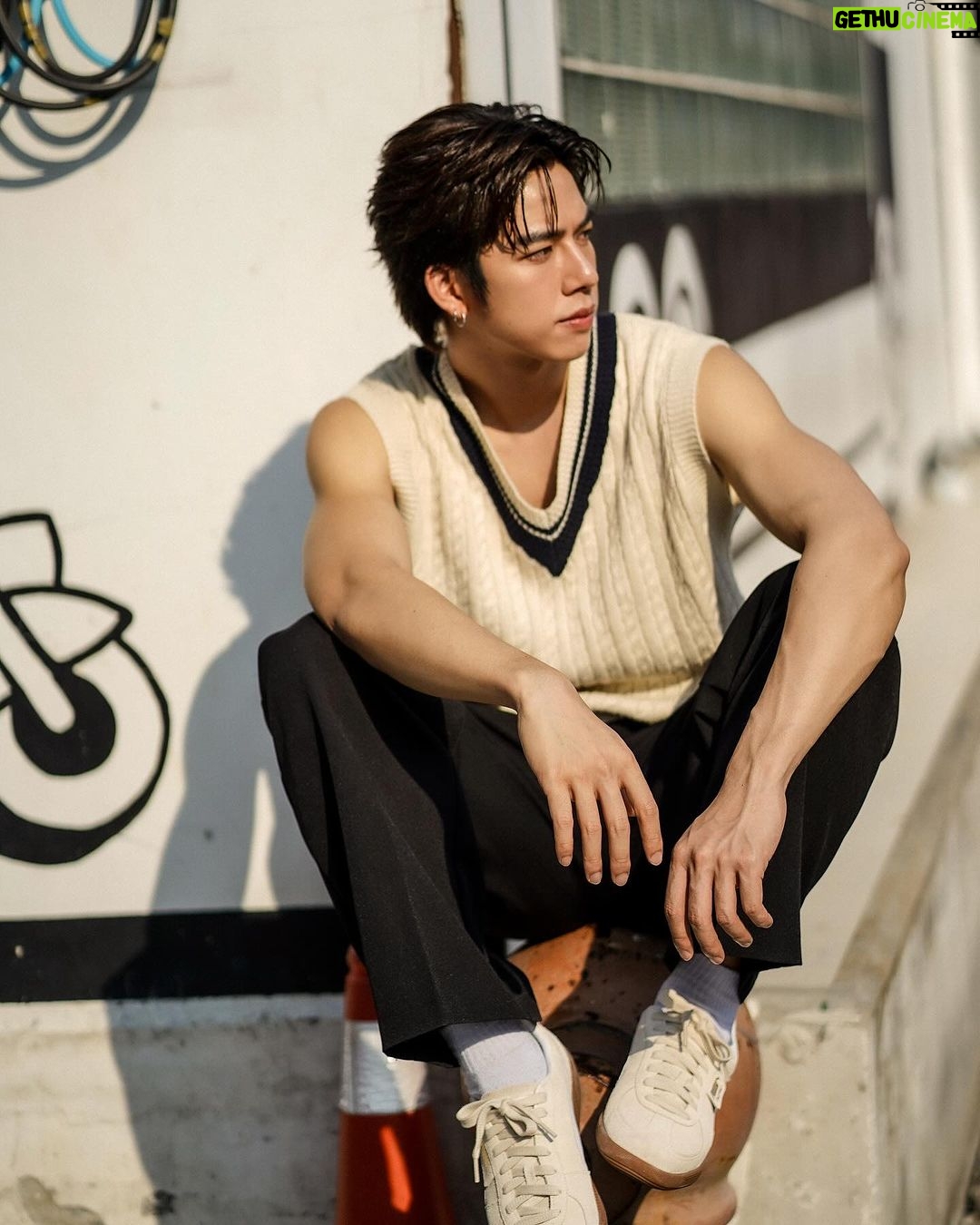Thanatsaran Samthonglai Instagram - Step into the sweet life with #PUMAPALERMO 🤎🌻 @PUMATHAILAND #PUMATH #TEAMPALERMO #PUMAPALERMO